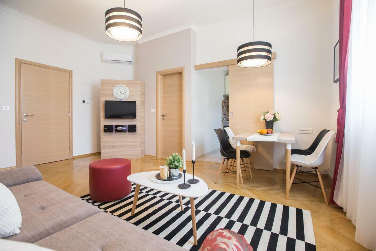 Apartmán Angela Main Street Luxury Oasis & Free Parking Záhřeb Exteriér fotografie